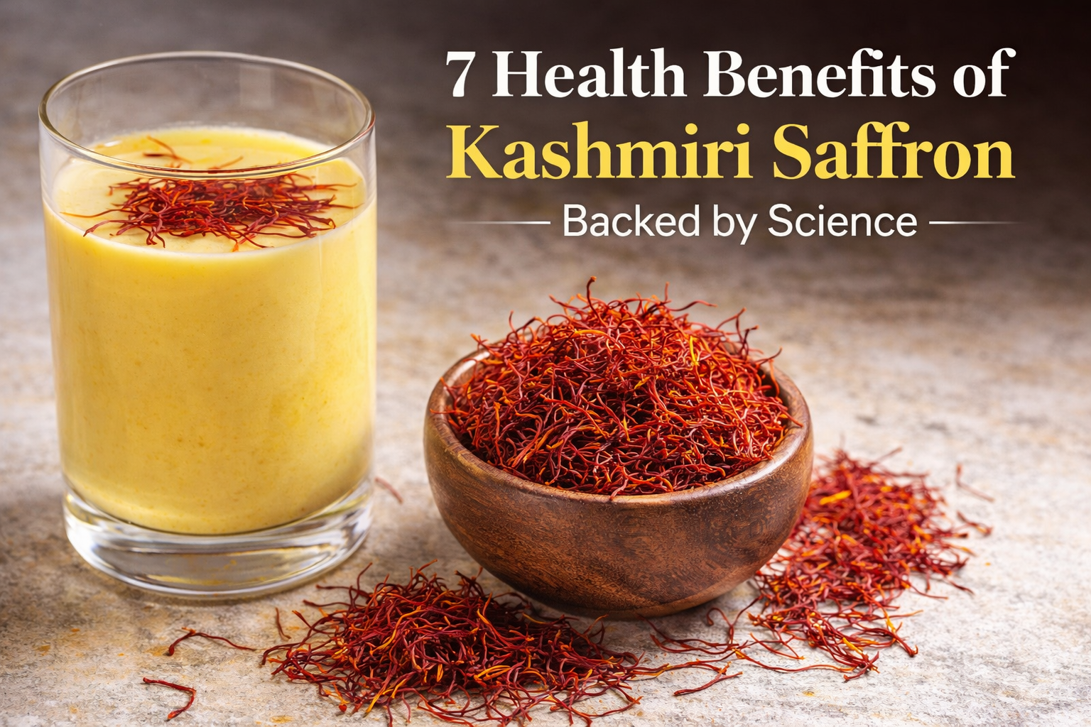 7 Health Benefits of Kashmiri Saffron Backed by Science