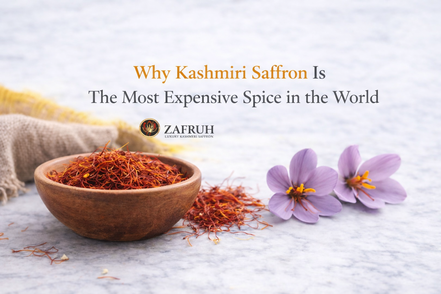 Why Kashmiri Saffron Is the Most Expensive Spice in the World