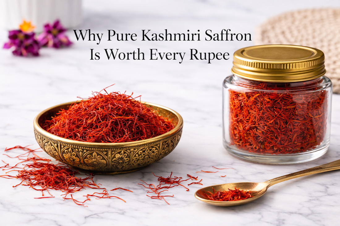 Is Kashmiri Saffron Worth the Price? Benefits, Quality & Buying Guide (2026)