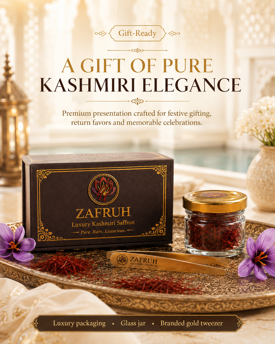 ZAFRUH™ Royal Kashmiri Saffron – Premium Grade